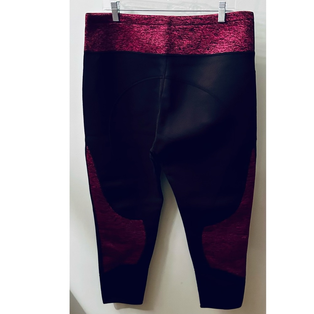 Thermal Warm Tech Workout Capri Women’s Size 3X Neoprene Polyester Athletic Wear - Picture 3 of 4